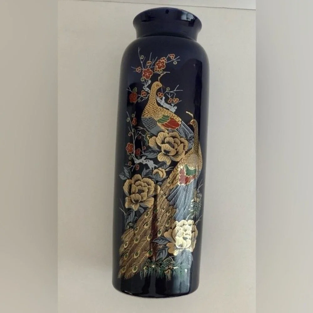 interpur vase cobalt
